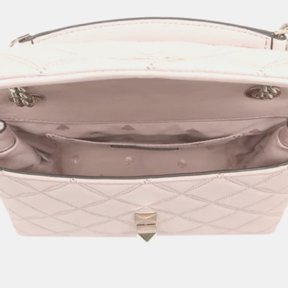 Kate Spade Natalia quilted leather small flap chain cross body WKRU7074 - Picture 4 of 13
